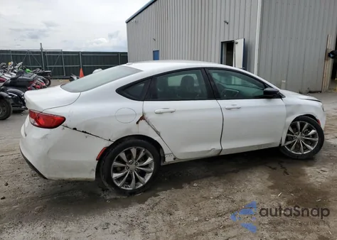 2015 Chrysler 200 S from USA, damaged, VIN 1C3CCCBB7FN654630
